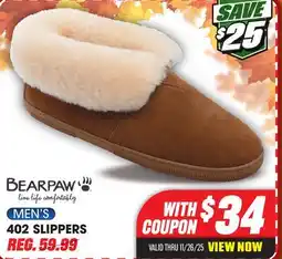 Big 5 Bearpaw #402 Men's Slippers offer