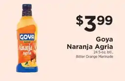 ShopRite Goya Naranja Agria offer