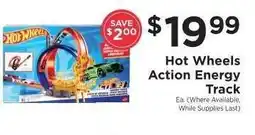 ShopRite Hot Wheels Action Energy Track offer