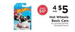 ShopRite Hot Wheels Basic Cars offer