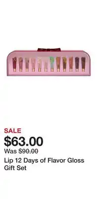 Victoria's Secret Lip 12 Days of Flavor Gloss Gift Set offer