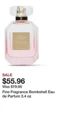 Victoria's Secret Fine Fragrance Bombshell Eau de Parfum 3.4 oz offer