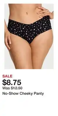 Victoria's Secret No-Show Cheeky Panty offer