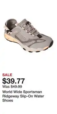 Cabela's World Wide Sportsman Ridgeway Slip-On Water Shoes offer