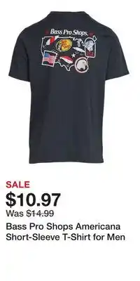 Cabela's Bass Pro Shops Americana Short-Sleeve T-Shirt for Men offer