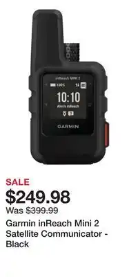 Cabela's Garmin inReach Mini 2 Satellite Communicator - Black offer