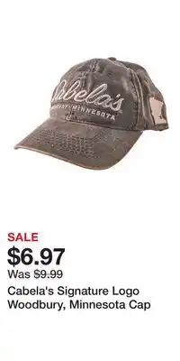 Cabela's Cabela's Signature Logo Woodbury, Minnesota Cap offer