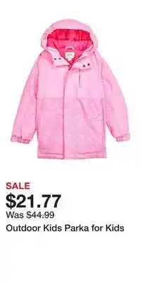Cabela's Outdoor Kids Parka for Kids offer