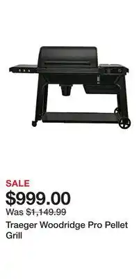 Cabela's Traeger Woodridge Pro Pellet Grill offer
