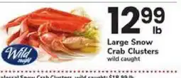 Safeway Large Snow Crab Clusters offer