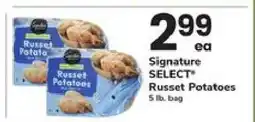 Safeway Signature Select Russet Potatoes offer