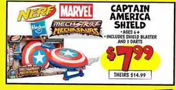 Ollie's CAPTAIN AMERICA SHIELD offer