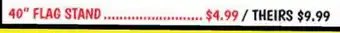 Ollie's 40 FLAG STAND offer