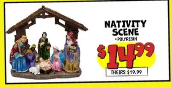 Ollie's NATIVITY SCENE offer