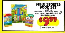 Ollie's BIBLE STORIES BOOK SET offer