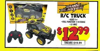 Ollie's DUNE R/C TRUCK offer