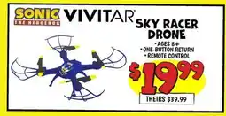 Ollie's SONIC VIVITAR SKY RACER DRONE offer