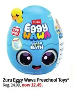 Meijer Zuru Eggy Wawa Preschool Toys offer