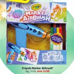 Meijer Crayola Marker Airbrush offer
