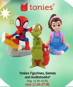 Meijer Tonies Figurines, Games and Audiobooks offer