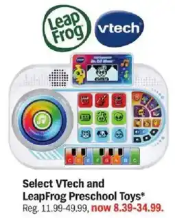 Meijer Select VTech and LeapFrog Preschool Toys offer