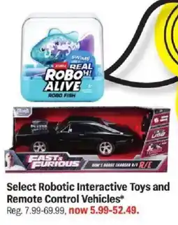 Meijer Select Robotic Interactive Toys and Remote Control Vehicles offer
