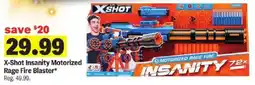 Meijer X-Shot Insanity Motorized Rage Fire Blaster offer
