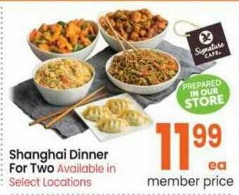 Safeway Shanghai Dinner For Two offer