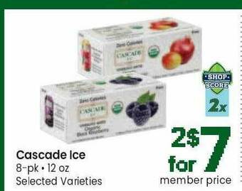 Safeway Cascade Ice offer