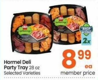 Safeway Hormel Deli Party Tray offer