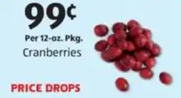 Aldi Cranberries offer