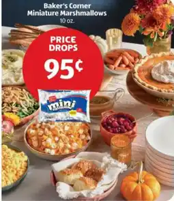 Aldi Baker's Corner Miniature Marshmallows offer