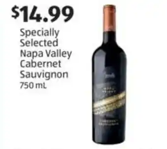 Specially Selected Napa Valley Cabernet Sauvignon
