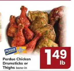Safeway Perdue Chicken Drumsticks or Thighs offer