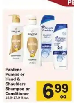 Safeway Pantene Pumps or Head & Shoulders Shampoo or Conditioner offer
