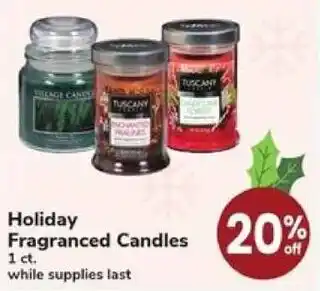 Fragranced Candles