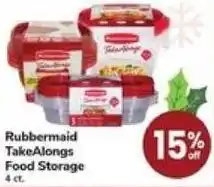 Safeway Rubbermaid TakeAlongs Food Storage offer