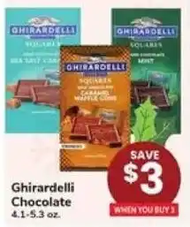Safeway Ghirardelli Chocolate offer