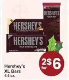 Safeway Hershey's XL Bars offer
