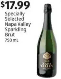 Aldi Specially Selected Napa Valley Sparkling Brut offer