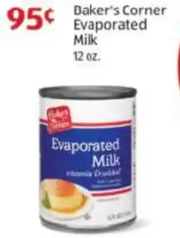 Aldi Baker's Corner Evaporated Milk offer