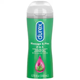 Walgreens Massage & Play 2 in 1 Lubricant, Soothing Touch with Aloe Vera Aloe Vera offer