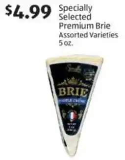 Aldi Specially Selected Premium Brie Assorted Varieties offer