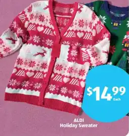 Aldi ALDI Holiday Sweater offer