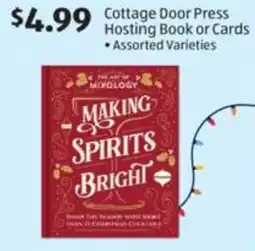 Aldi Cottage Door Press Hosting Book or Cards offer