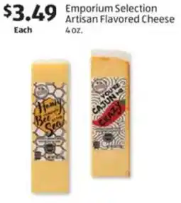 Aldi Emporium Selection Artisan Flavored Cheese offer