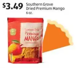 Aldi Southern Grove Dried Premium Mango offer