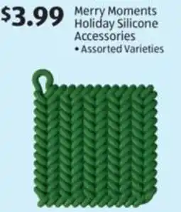 Aldi Merry Moments Holiday Silicone Accessories offer