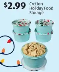 Aldi Crofton Holiday Food Storage offer