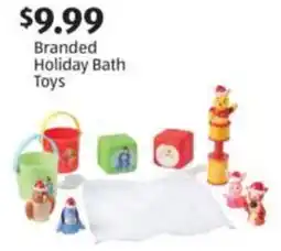 Aldi Branded Holiday Bath Toys offer
